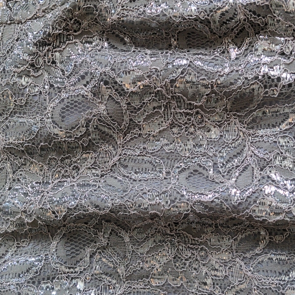 Maeve Silver Peplum Shirt - Picture 2 of 3